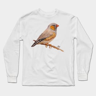 Zebra Finch Long Sleeve T-Shirt